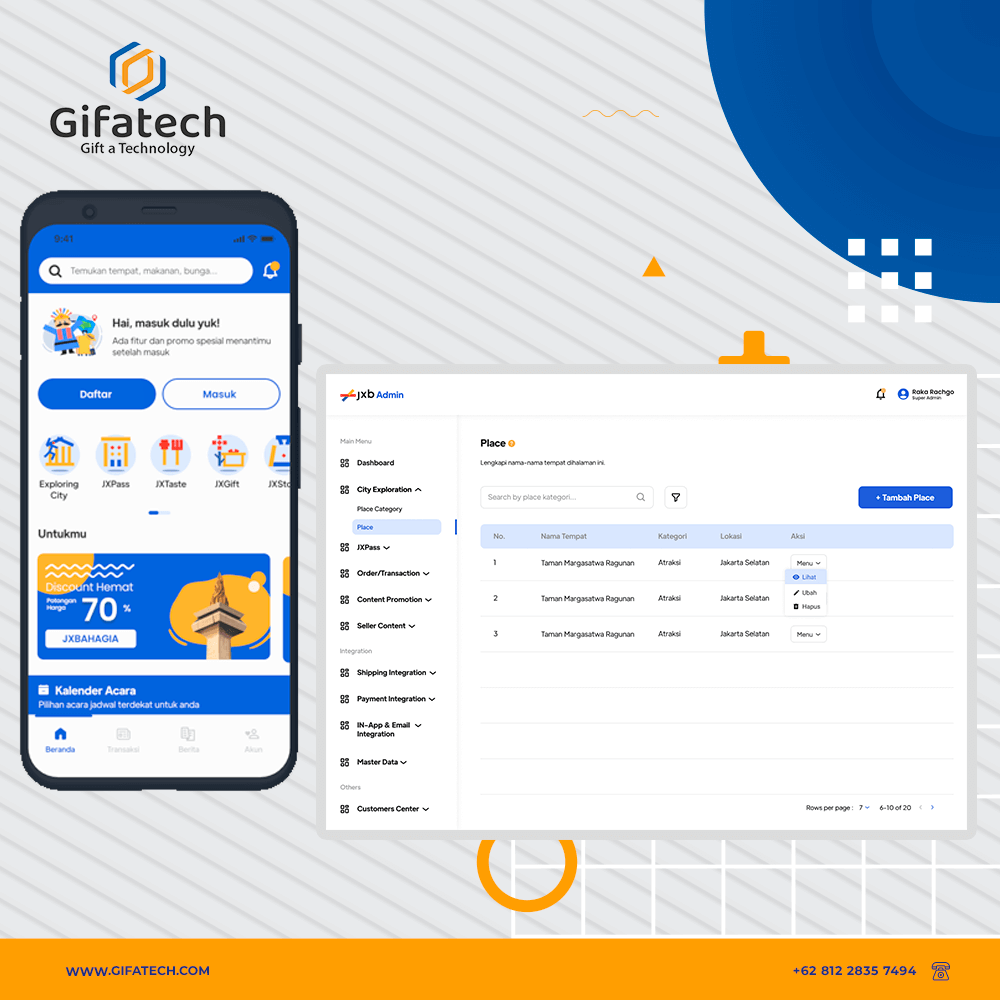 Company Profile Project